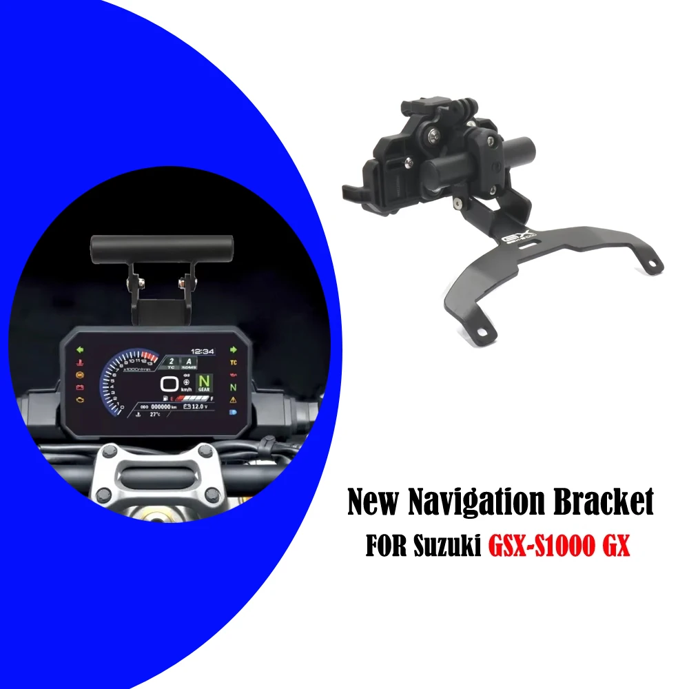 

Для Suzuki GSX-S1000 GX GSX-S1000GX 2024-Новый мотоциклетный держатель для мобильного телефона, подставка, GPS-навигация, поддерживающий кронштейн