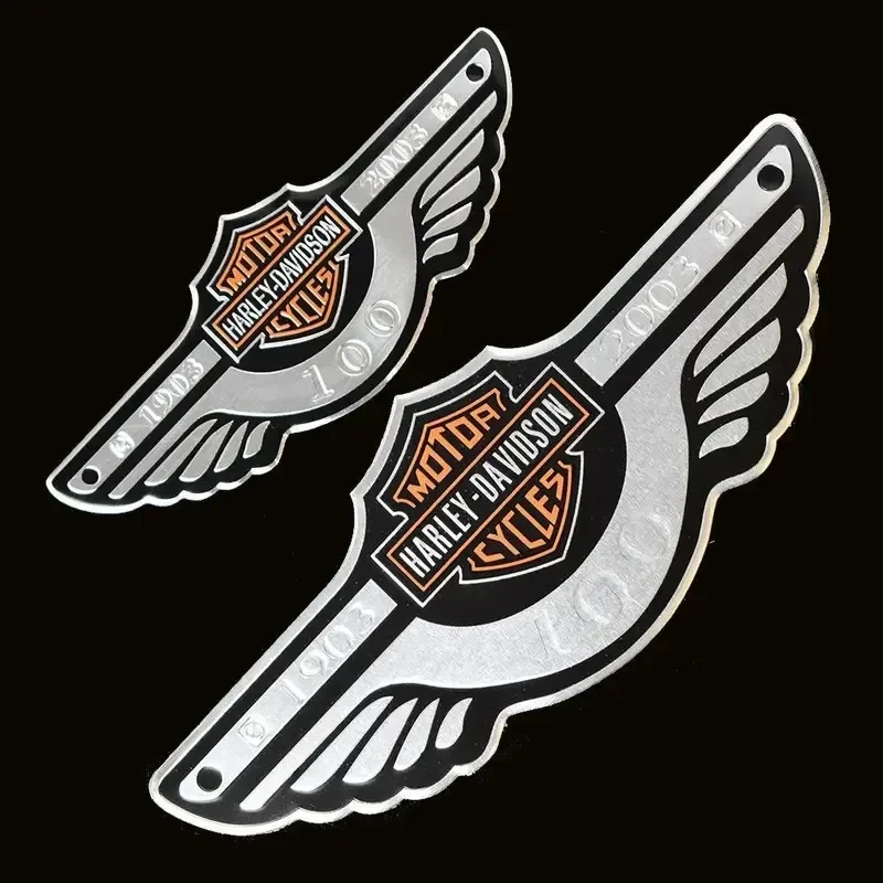 Aluminum Alloy Decorative Motorcycle Scratch Stickers Skull Sportster Badge For Harley Davidson Motorcycle Styling Accessories view 5