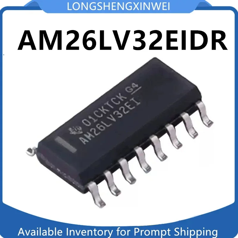 1PCS AM26LV32EIDR AM26LV32EI Line Driven Transceiver Package SOP-16 New Original