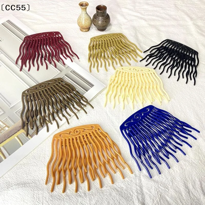 1Pcs Black Insert Comb Plate Heighten Hair Combs Hair Clip Brush Accessories Ponytail Fluffy Modeling Disc Hair Styling 〔CC55〕