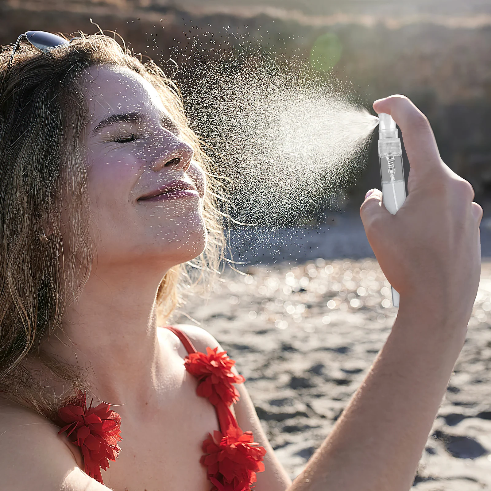 30Pcs Spray Bottles Glass Refillable Leakproof for Perfumes Essential Oils Makeup Travel Containers Spray Bottles