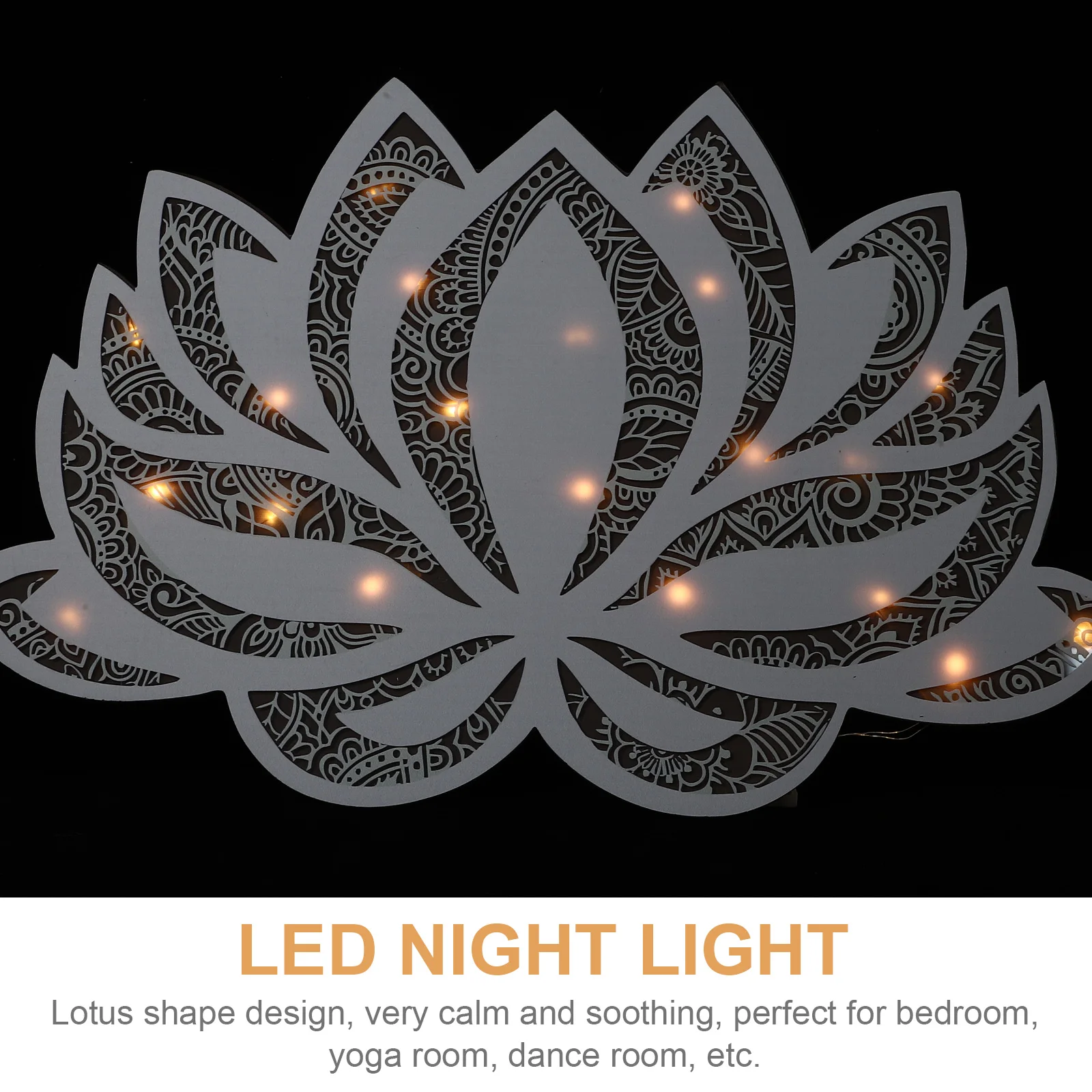 

Led Night Lamp For Bedroom Yoga Room Decorative Wall Small Night Light Ambient Atmosphere Light Living Room Bedside Lamp Easy