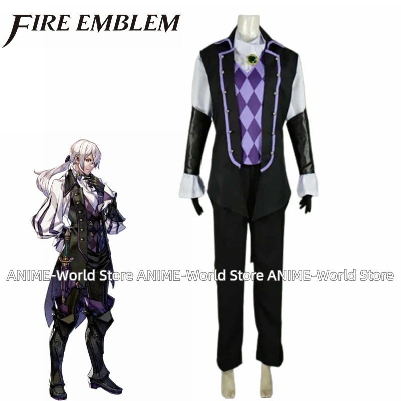 

Game Fire Emblem Fates Fire Emblem If Jakob Cosplay Costume Halloween Party Cosplay Custom size Any Size