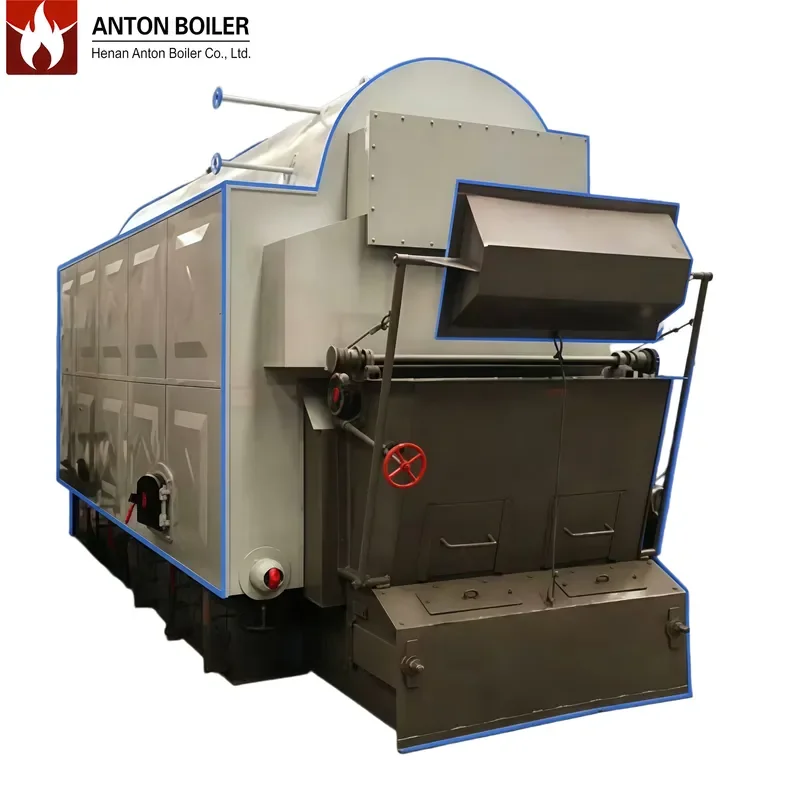 J DZL Industrial Horizontal Coconut Shell Biomass Fired Natural Circulation High Efficiency 4 Ton Steam Boiler for Desiccated