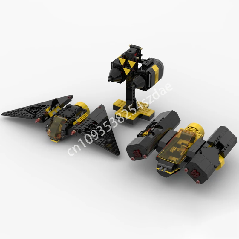 

835pcs MOC Blacktron custom speeders Building Blocks Hands-on ability up Adult Plastic idea Christmas toy Gift Constructing