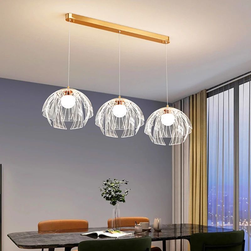 Nordic Pendant Lights for Home Decoration, Stair Chandelier, Sala de estar, Quarto e sala de jantar, Iluminação interna