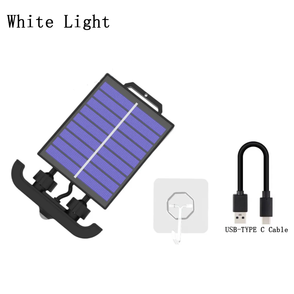 

Waterproof Solar Clip Light White Light/Warm Light Super Bright Solar Garden Lamp Adjustable Angle Easy To Install