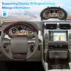Navihua Neue Ankunft 12,3'' LCD Dashboard Auto Digital Custer Linux System Auto Tacho Auto Cockpit für Lexus GX460 2009-2020 3