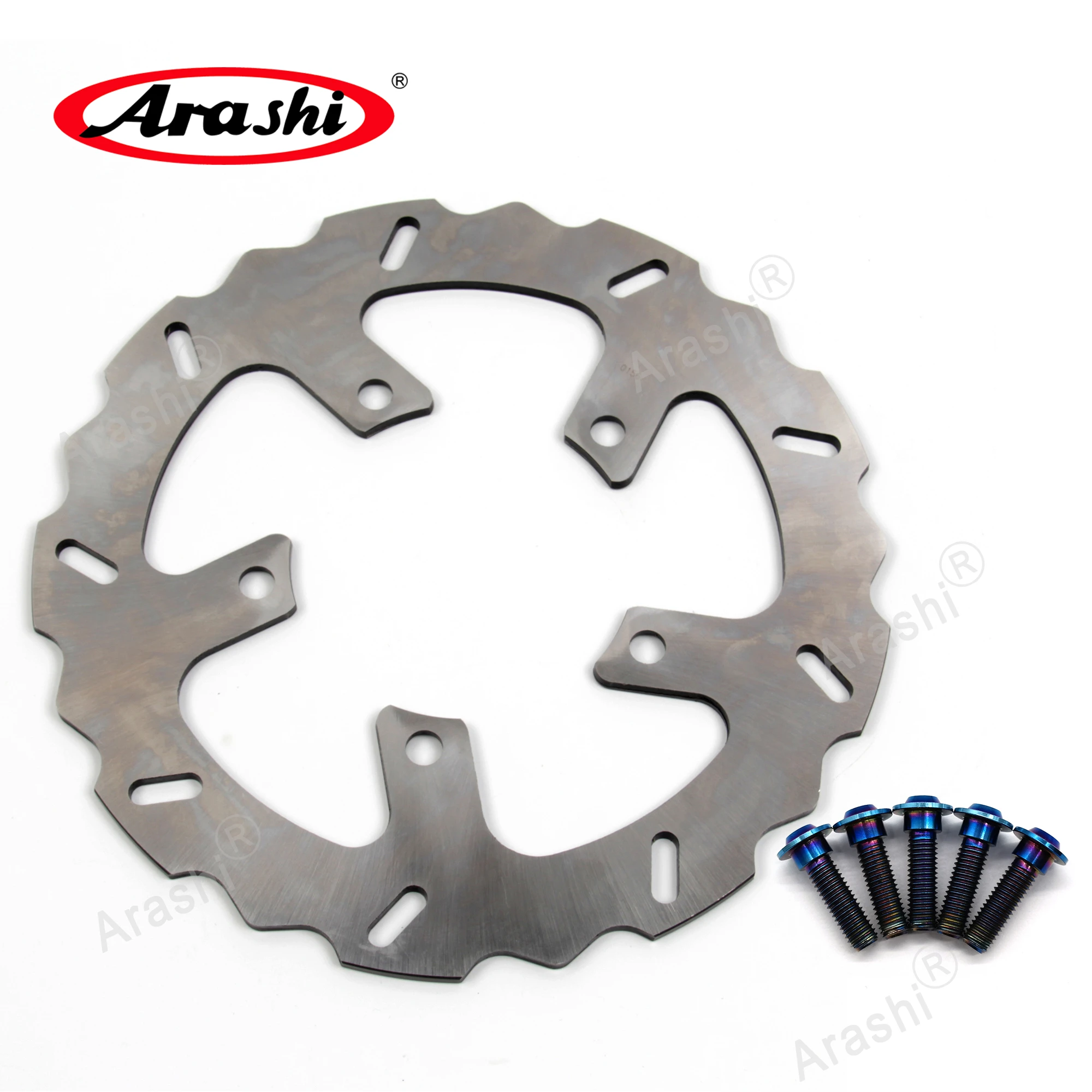 

For Kawasaki ZRX1100 1999-2000 ZRX1200 ZRX1200R ZRX1200S 2001-2006 2005 2004 2003 2002 Arashi 250mm Rear Rotor Brake Disc Disk