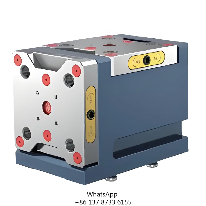Precision Quick Change System For CNC Machining Centers Repeat Accuracy Workholding Pallet Self-Centering Vise