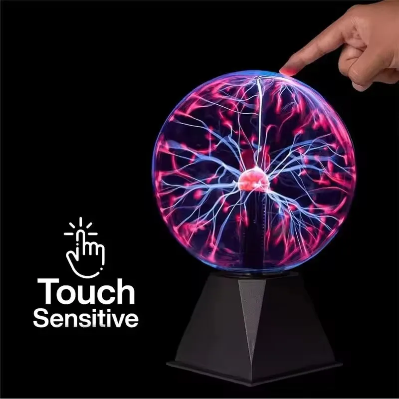 Magic Crystal Plasma Ball Lamp LED Night Light Kid Birthday Christmas Gift Lighting Bedroom Decor Novelty Lamp