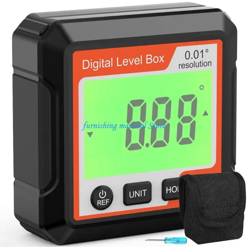 

Y5GD Многофункциональный цифровой инклинометр Переключатели абсолютного/относительного режима Функция блокировки данных точности