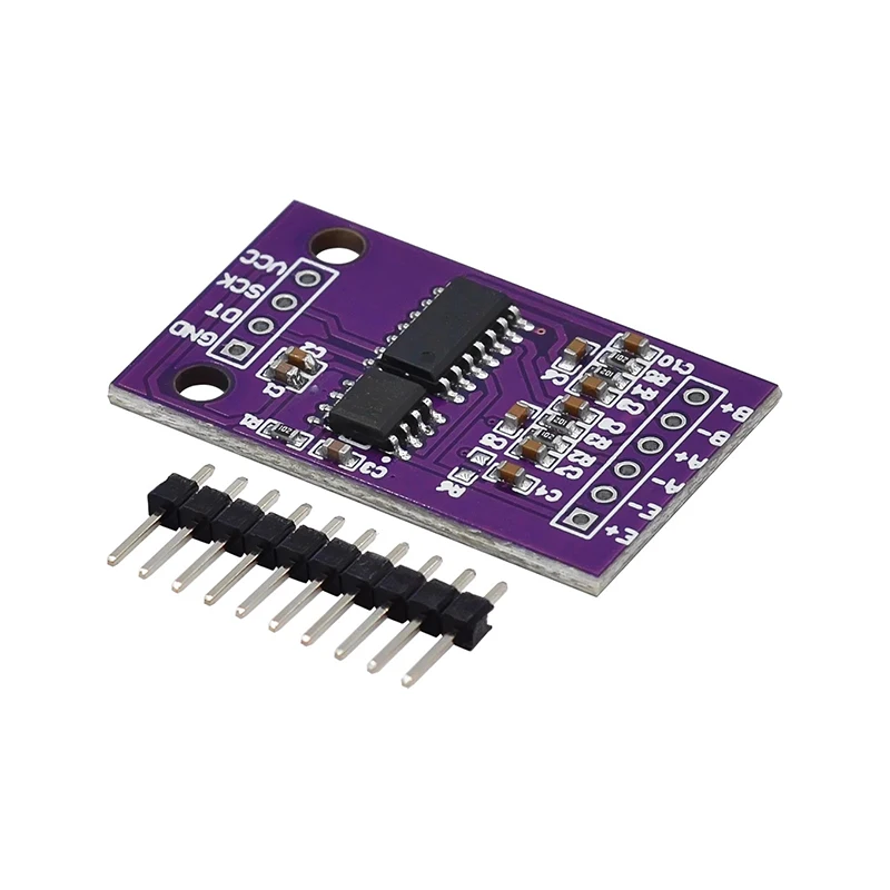 وحدة ADC CS1238 24 بت على متن TL431 رقاقة مرجعية خارجية استشعار الوزن ثنائي القناة #3