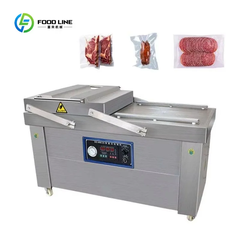 Customized Industrial Electric Automatic Vacuum Packing Machine with Bearing for Food and Textile Packaging