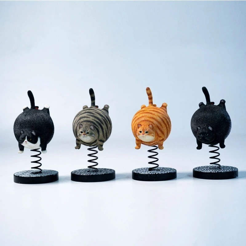 

Предпродажа JXK надувной шар с котом, весенний кот, орнамент ручной работы, милая модель животного, украшения в форме, настольные поделки