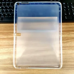 For Samsung Galaxy Note 10.1 2014 Edition SM-P600 Transparent Soft TPU Tablet Case Shockproof Protective Shell+Gift