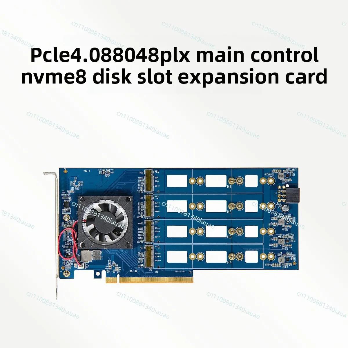 

Карта расширения PEX88048/PCIe 4.0/M.2/NVMe/разъем для жесткого диска/8 позиций для дисков