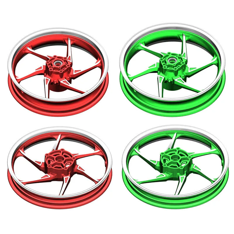 

Motorcycle Rim, Upgraded Disc Brake, Front and Rear Aluminum Wheels, Wheel Hub Cbs for Kiden Kd150-f