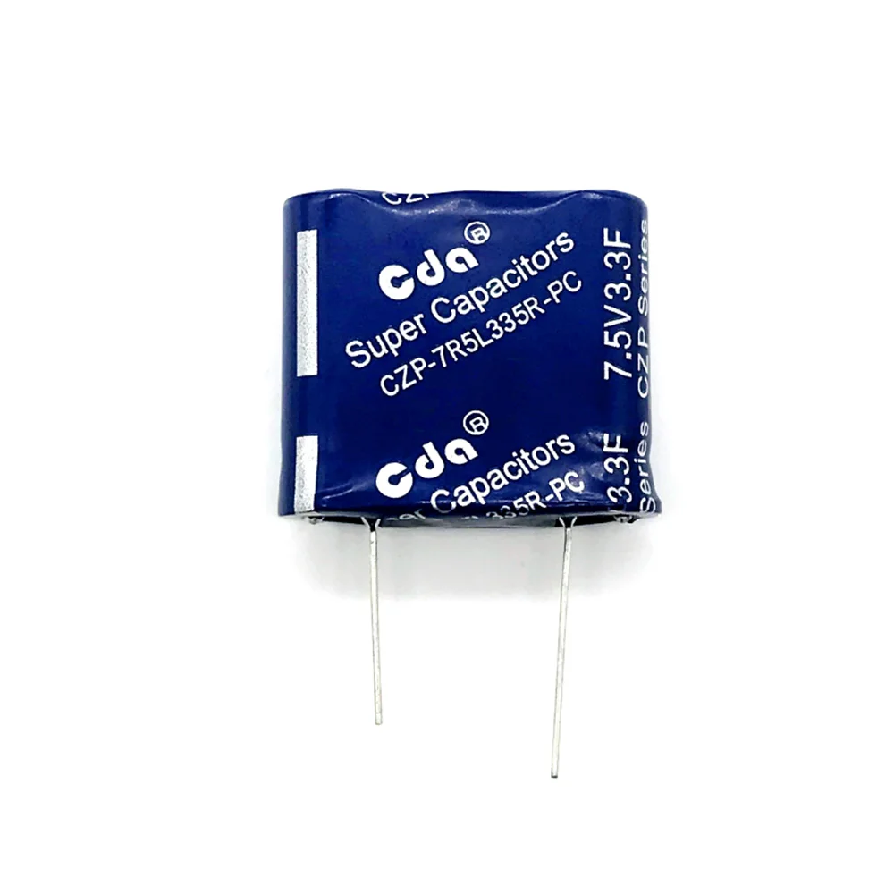 CZP-supercondensadores tipo CDA, 7,5 V, 5F, CZP-7R5L505R-TW