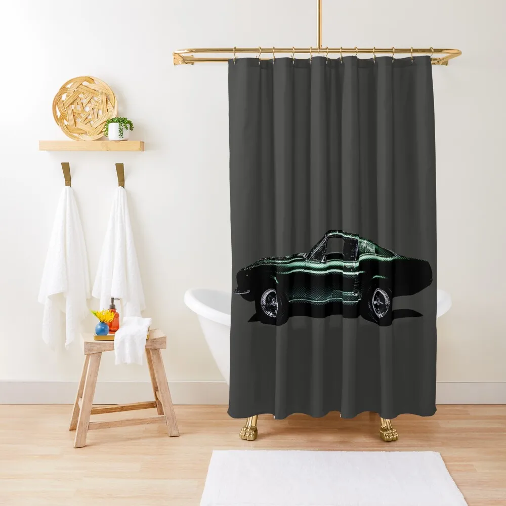 

Занавеска для душа Bullitt, милый набор для душа для ванной комнаты, элегантная занавеска для ванной комнаты, деко