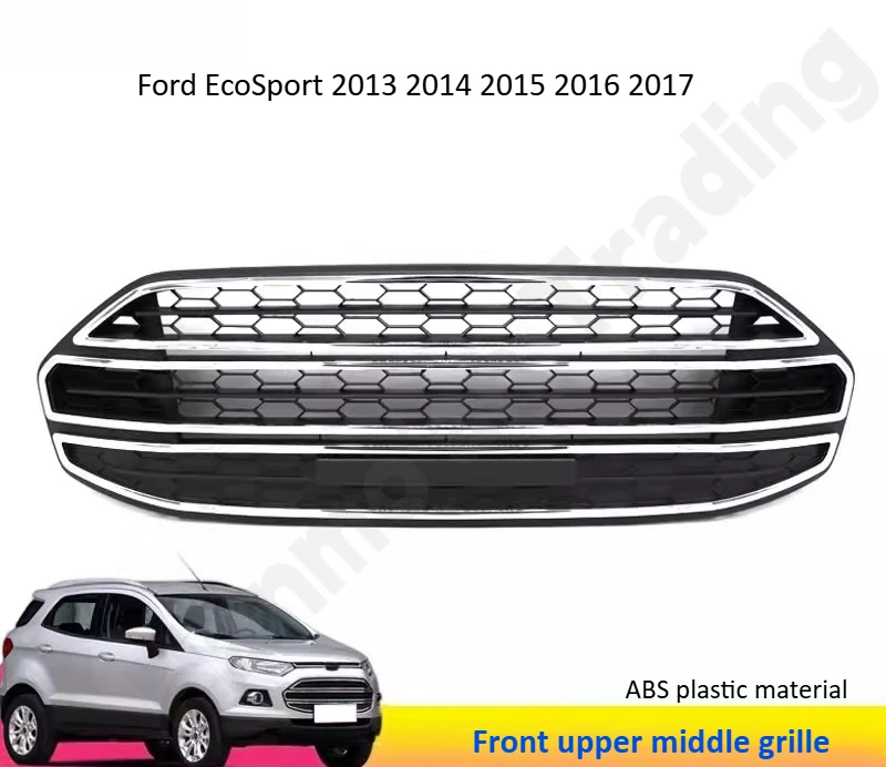

for Ford EcoSport 2013~2017 Front Lower Middle Grille / Front Bumper Lower Ventilation Grill / Automotive Exterior Trim
