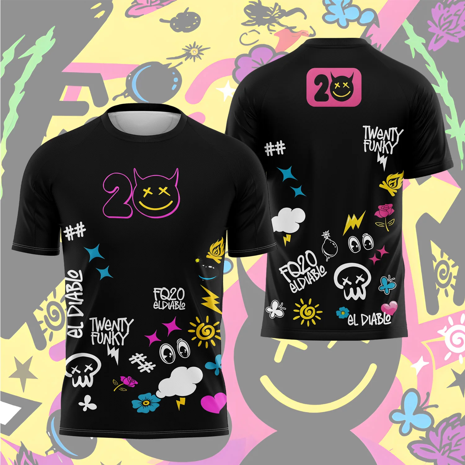 No.20 Rider Fabio Quartararo Fan Pink 2026 New Motorcycle Racing Men's and Women's Summer Casual Short sleeved T-shirt
