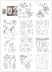 seaman Transparent Clear Stamps for DIY Scrapbooking/Card Making/Kids Christmas Fun Decoration Supplies