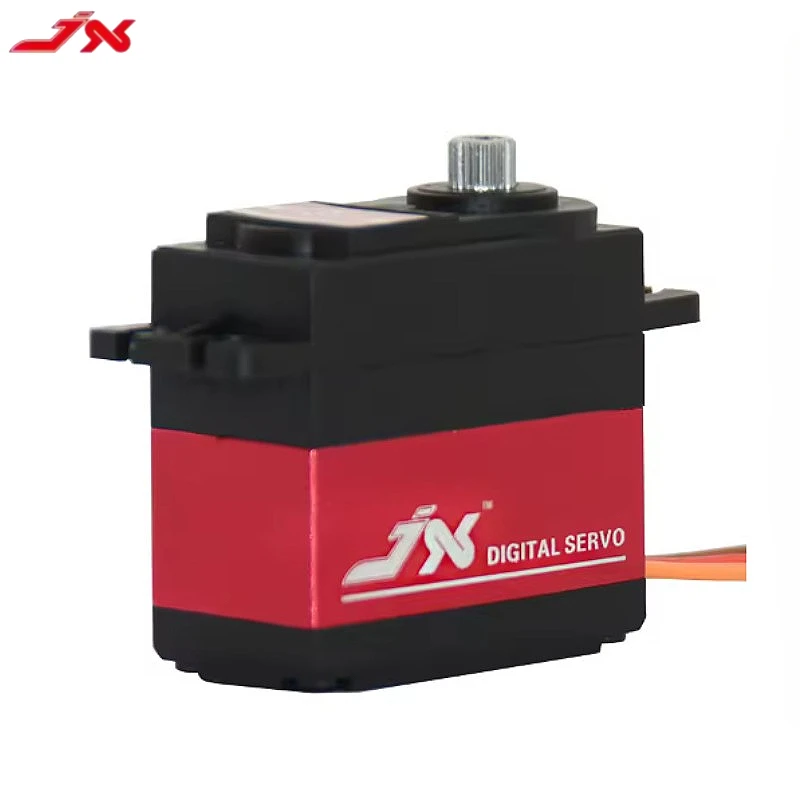 JX PDI-6209MG 4.8V-6V 9.35 كجم أجهزة رقمية - 0.13 ثانية/60، ميتال جير، علبة ألومنيوم لسيارة RC 1/10 #3