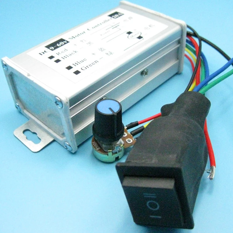 Reversible DC governor 12V24V36V48V60V high-power pulse width motor drive PWM control board