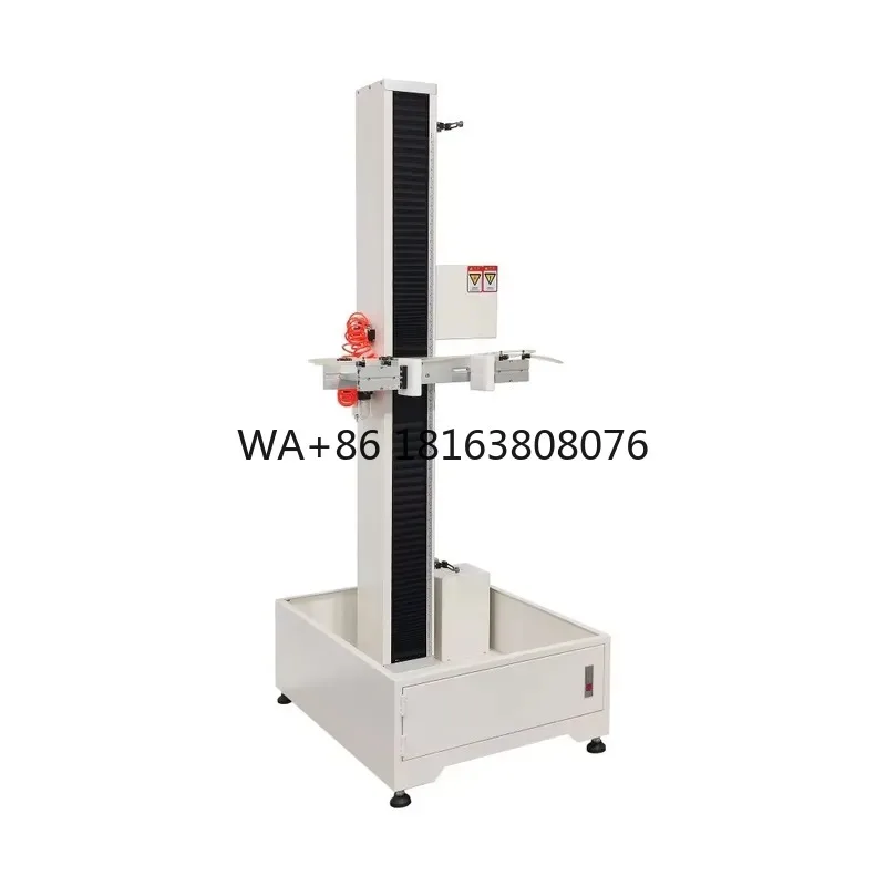 Pneumatic Free Drop Test Machine Adjustable Height Electronic Battery Impact Tester IEC 60068 Lab Quality Control Device