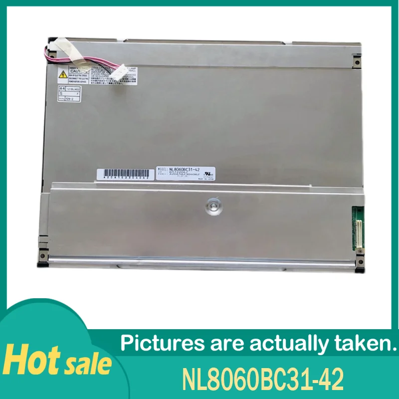 100% Original 12.1" 800*600 NL8060BC31-42 Tft Lcd Display