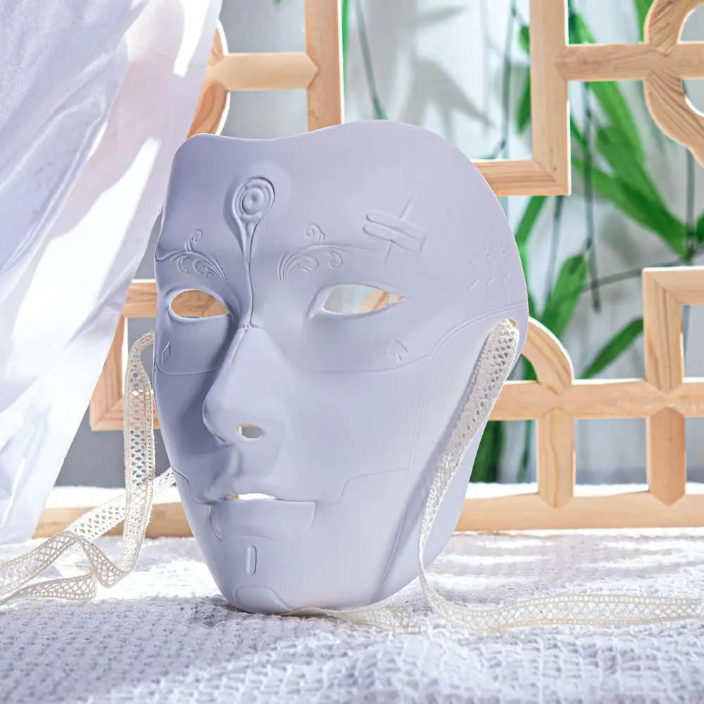 Masquerade Ancient Style Face Mask Party Supplies Cosplay Prom Props Machinery Mask Eye Mask Male Adult Anime Cosplay Pros Girl