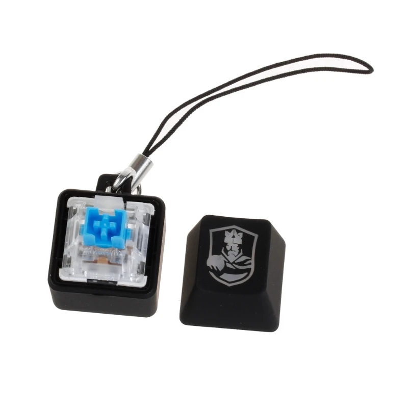 LED RGB Retroiluminado Mecânico Teclado Interruptor Chaveiro Tester