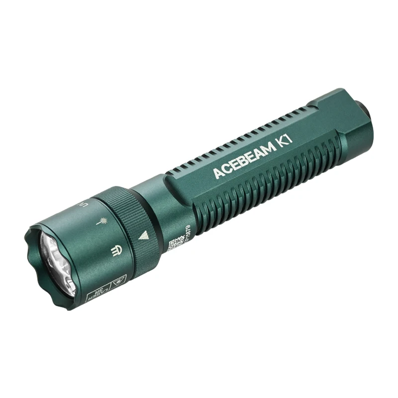Linterna UV ACEBEAM K1-HI, linternas LED recargables por USB, linterna EDC de 1000 lúmenes, compatible con pilas AA y de litio