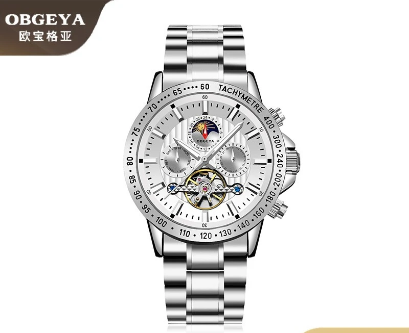 

Original Opalga Sports Watch - Men's Large Dial Calendar Automatic Mechanical Watch, Casual Fashion Wristwatch