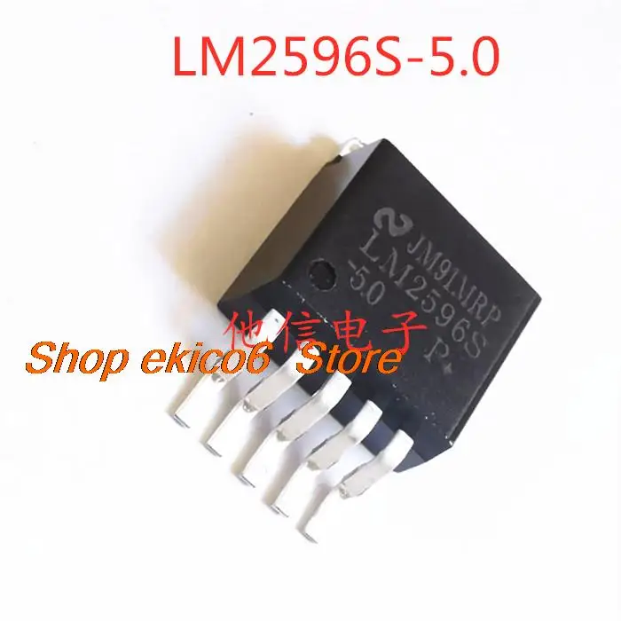 10pieces Original stock  LM2596S-5.0 LM2596-5.0 TO-263-5 