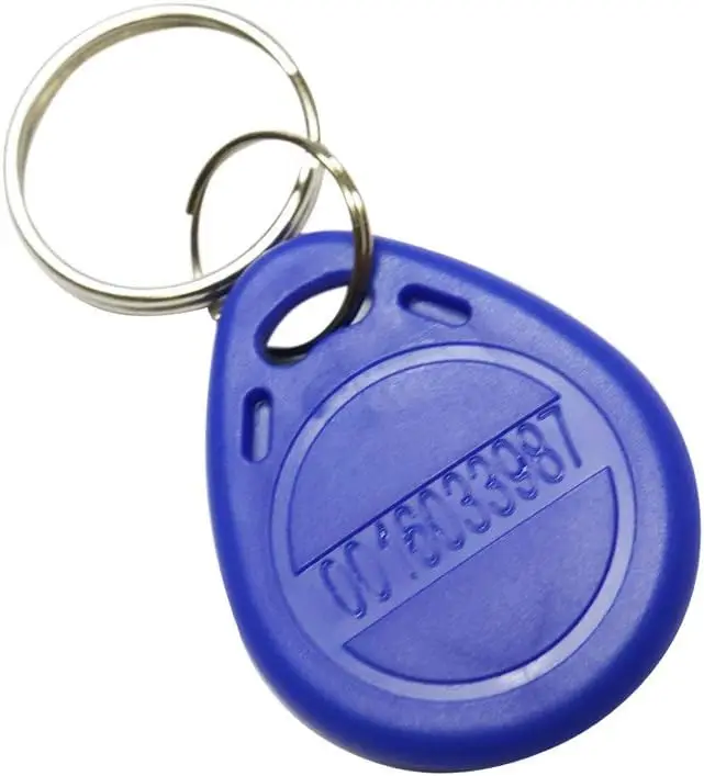 100 個 125KHz RFID キーフォブ近接 ID カードトークンタグキーパッドカードドアエントリーアクセス制御システム用セキュリティロック