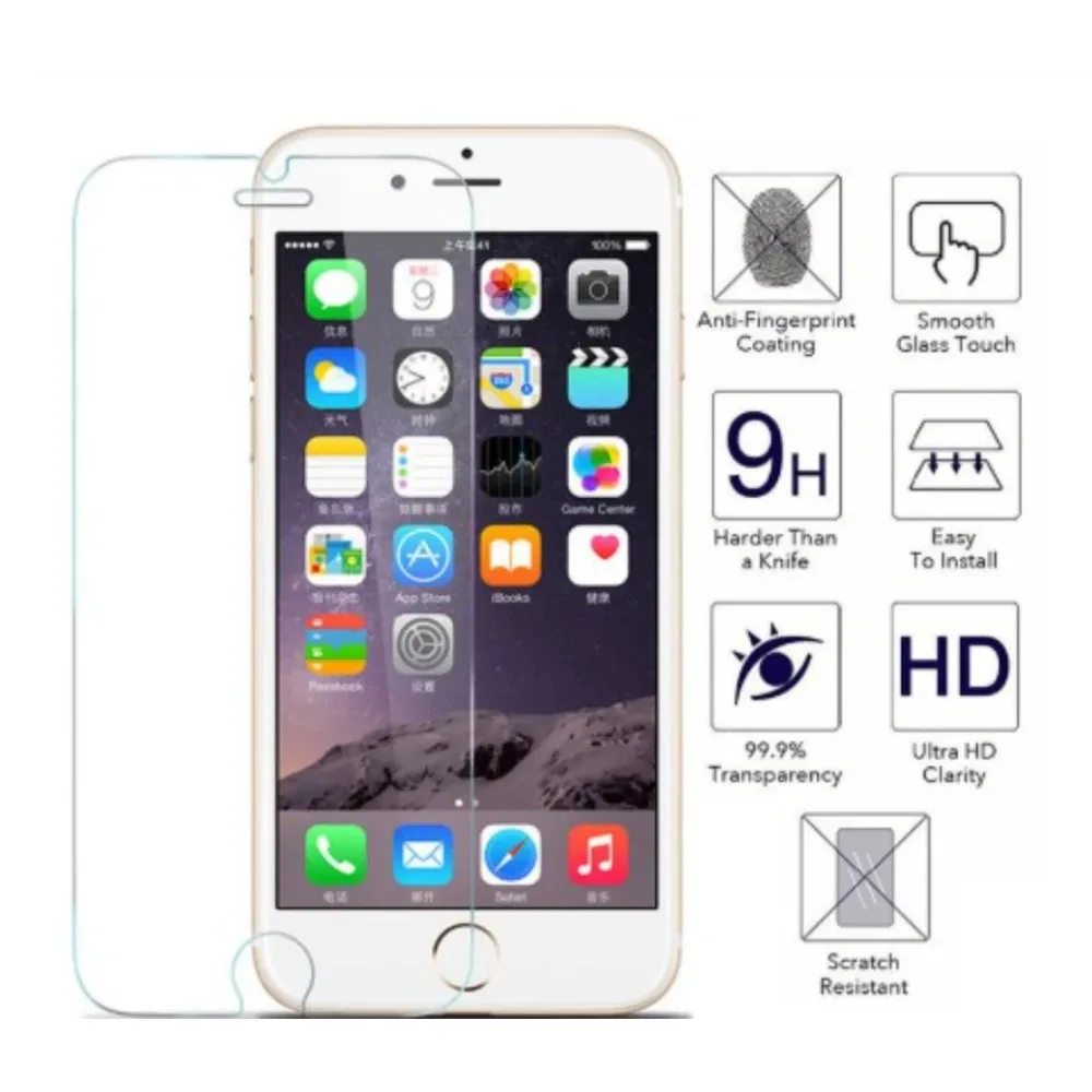 2PCS Screen Protector For iPhone 14 13 12 11 Tempered Glass For iPhone 18 17 16 15 Anti-Shatter Water-Resistant HD Anti-Scratch - view 4