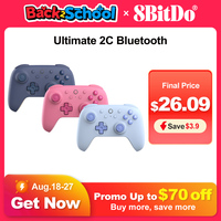 8BitDo Ultimate 2C for Nintendo Switch Bluetooth Wireless Controller Gamepad Ultimate C New Series Redesigned Simplified Version
