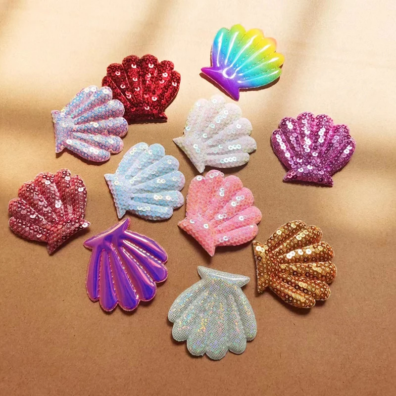 Shell Sequins Glitter Encrypted Beads DIY Accessories Headwear Phone Cases Clothing Decorative Materials