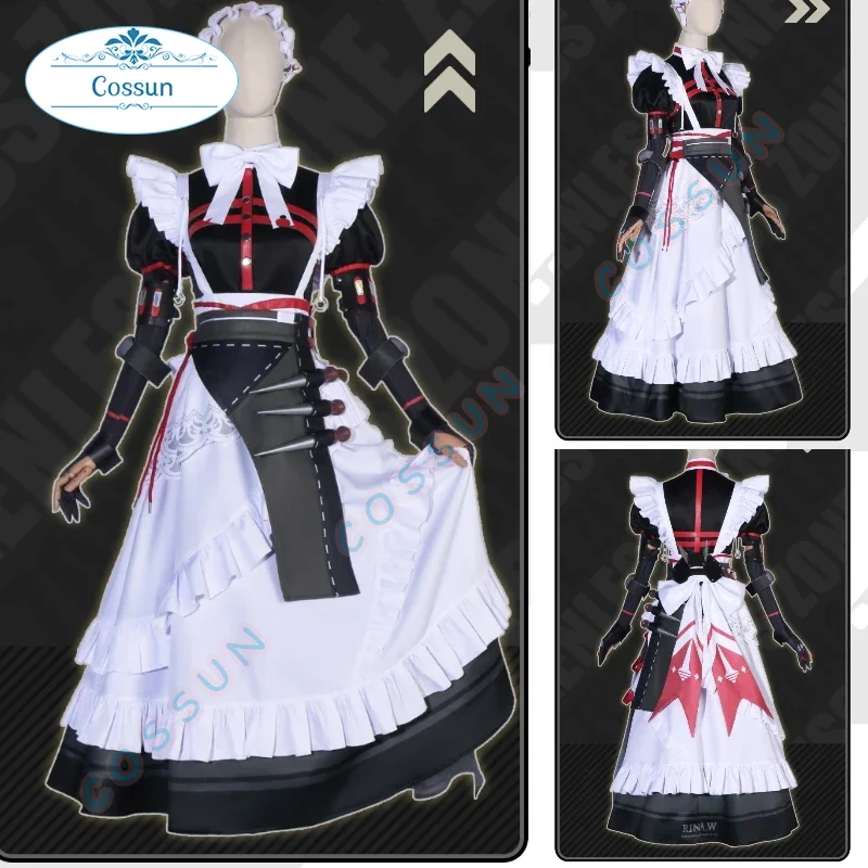 

Game Zenless Zone Zeros Victoria Home Economics Lena Cosplay Costume Halloween outfits Women Anime Clothing