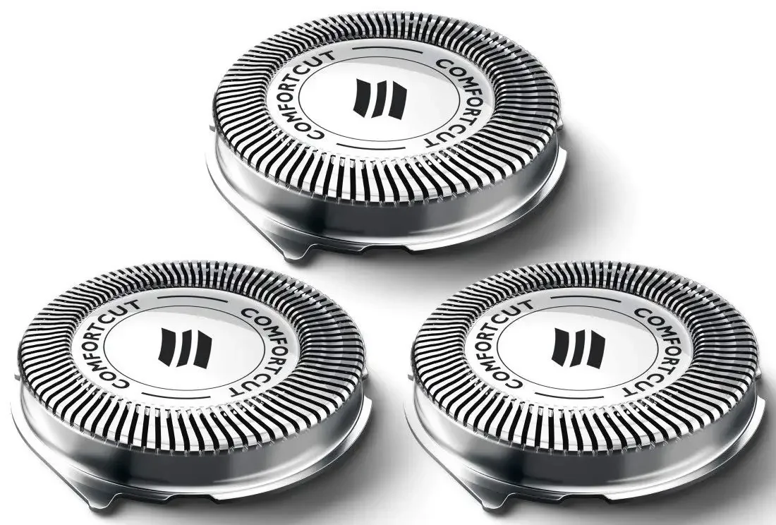 

Сменная бритвенная головка для Philips Norelco 3000 2000 серии, 3 шт./компл., сменные головки для бритвы, лезвие SH30/52, сетка для ножей 30E