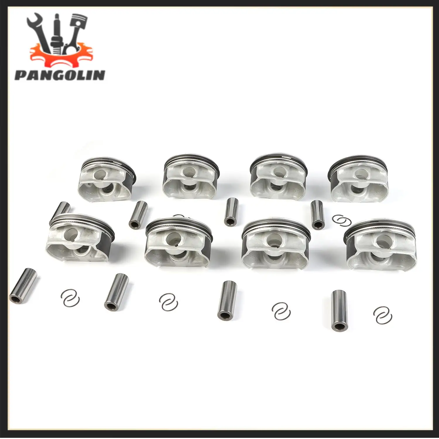 

8 поршней и колец Φ93,00 мм 11257542292 11257831889 11257549510 для двигателя BMW 550i 650i X5 E60 E61 E63 E65 N62B48 4,8 л