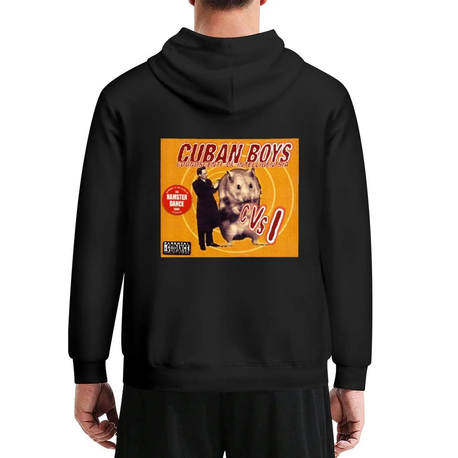 

Cuban Boys - Cognoscenti Vs Intelligentsia (The Hamsterdance Song) Hoodie autumn blouse men wear men clothing anime hoodie