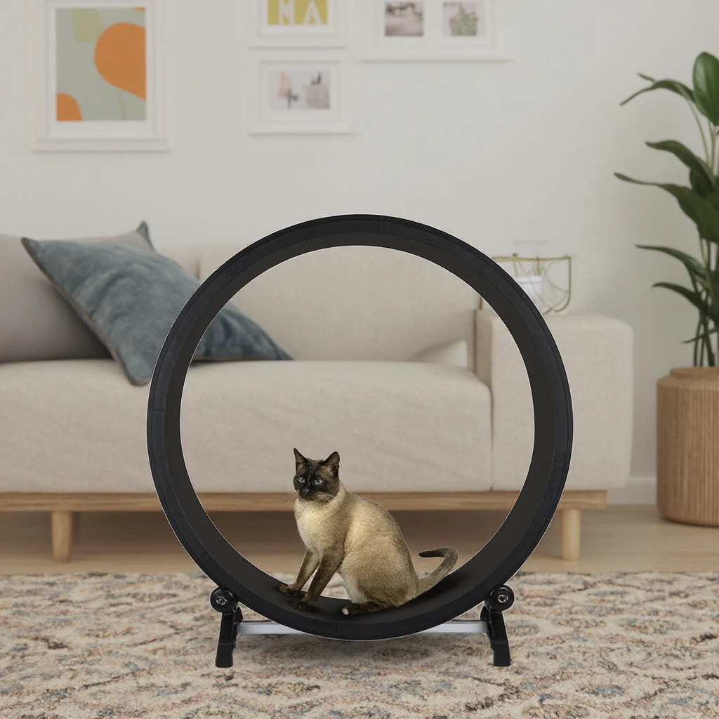 

New Product Customization Multi-Functional Silent Cat Treadmill Toys Pet Sports Running Wheel Pet Tread Exercise Cat Treadmill