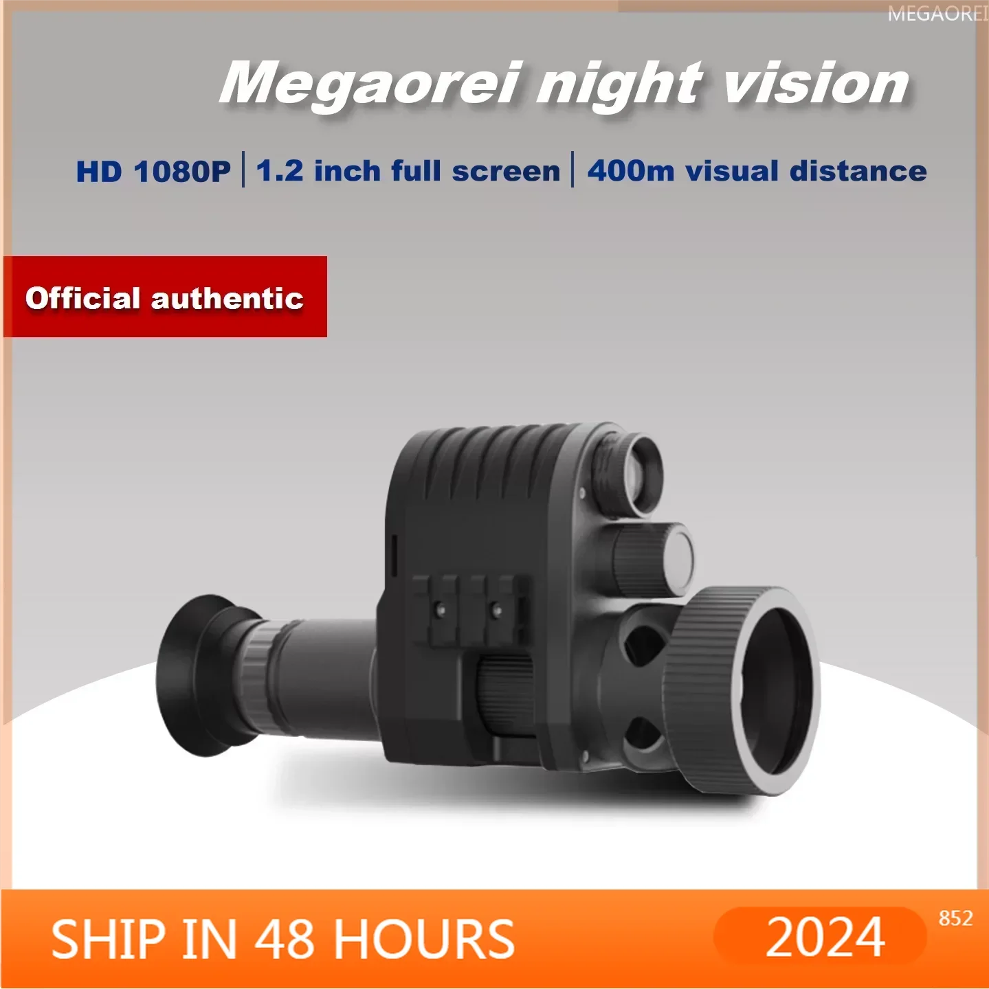 CameraNEW Megaorei Hunting Camera Rear Sight Add On Attachment 1080p HD 4X Digital Zoom Monocular Travel Night Vision ScopeNV