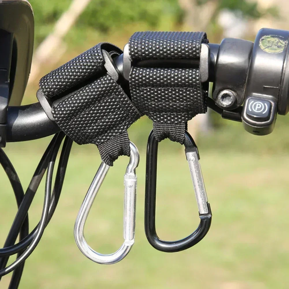 Motorcycle Electric Scooter Hook Front Hook Aluminum Alloy Handlebar Hook for Bicycle Baby Cart Baby Stroller Hook Hanger - view 3