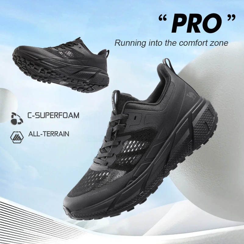 GODLEN CAMEL Sports Running Shoes Women and Men Sneakers Breathable Casual Ladies Shoes for men 2023 Autumn New Shock-absorbing