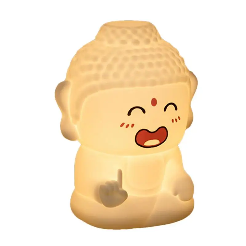 

Buddha Led Light Cute Lamps Indoor 3 Colors Dimmable Night Lights Led Buddha Lights For Bedroom Touch Lamps For Girls Boys