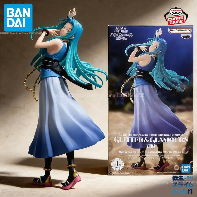 Bandai Original Banpresto That Time I Got Reincarnated Sa A Slime Glitter&glamours Yura Figuras de acción Anime Figuras Juguetes Regalos